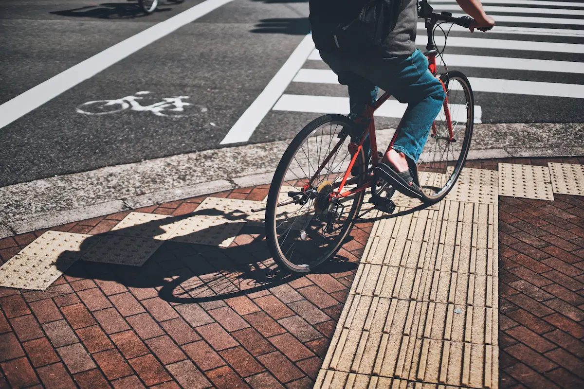 自転車横断歩道