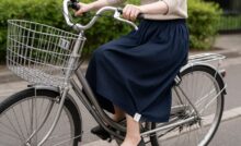 自転車 スカート